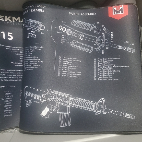 Tekmat Gun Breakdown Cleaning Mat - Picture 2 of 2